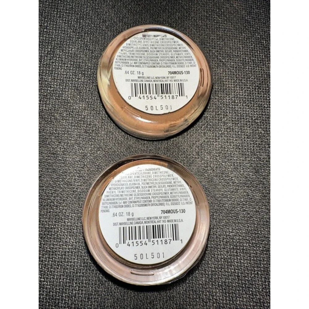 Maybelline Dream Matte Mousse COCOA 3 DARK, set of two SEALED